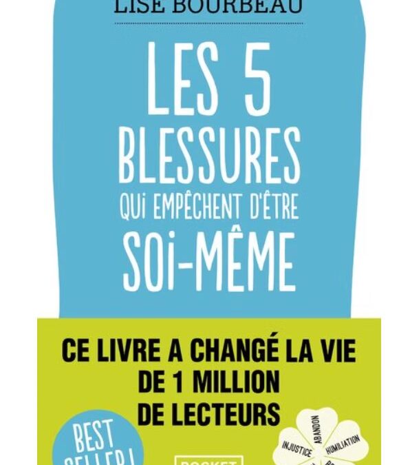 Couverture du livre de Lise Bourbeau sur les 5 Blessures qui empêchent d'être soi-même