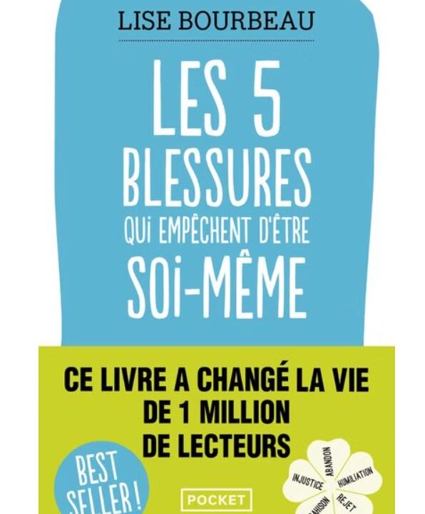 Couverture du livre de Lise Bourbeau sur les 5 Blessures qui empêchent d'être soi-même