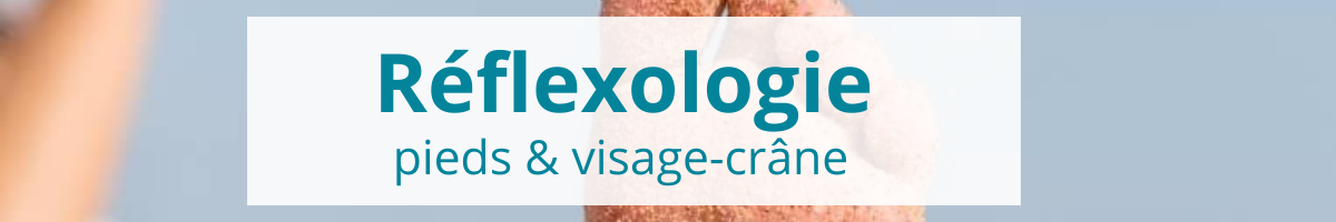 Reflexologie plantaire et visage et crane